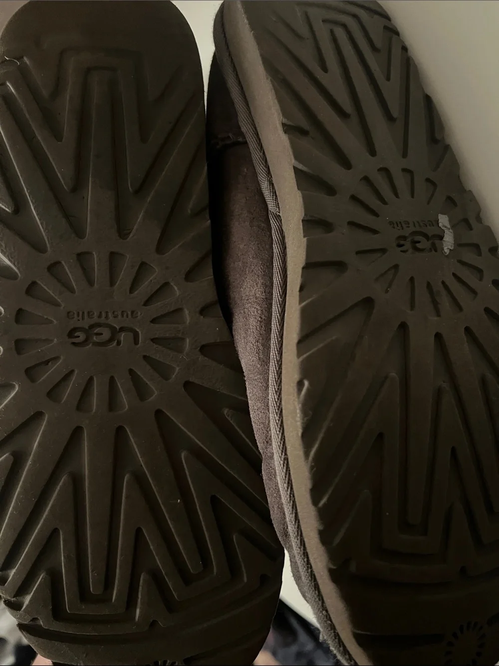 Ugg Tall Bow Boots in Dark Grey